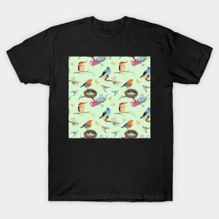 Wingspan All Over Print Green - Gaming Art T-Shirt